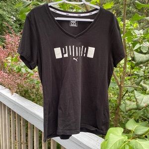 Puma Black Tee Shirt Size XXL